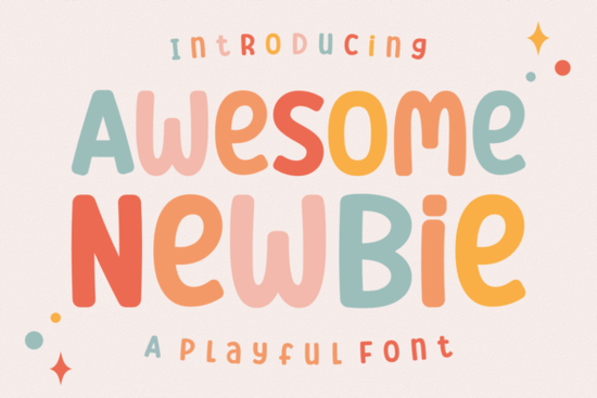 Awesome Newbie Font